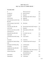 Tài liệu Tài liệu Tương tác thuốc (Phần 7 và hết) ppt