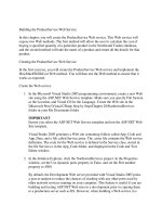 Tài liệu Building the ProductService Web Service docx