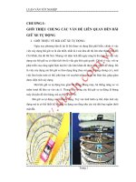 LUẬN VĂN TỐT NGHIỆP: BÃI GIỮ XE TỰ ĐỘNG