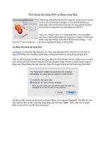 Tài liệu Download nội dung RSS tự động trong Mac ppt