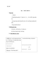 Tài liệu Tóan 2 - Bài 100, 101 docx