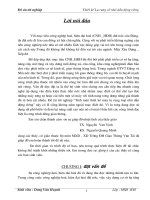 Tính toán thiết kế máy lu rung loại nhỏ dẫn động riêng (bản ve + thuyết minh) 
