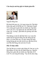 Tài liệu Câu chuyện anh thợ giặt trở thành giám đốc doc