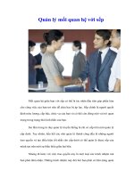 Tài liệu Quản lý mối quan hệ với sếp doc