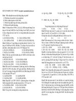 Tài liệu BÀI TẬP AMINO AXIT - PROTIT doc