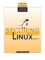 Tài liệu Securing Linux step-by-step ppt