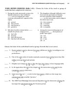 Tài liệu Toefl preparation for the computer and paper test part 34 pdf