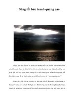 Tài liệu Sáng tối bức tranh quảng cáo pdf