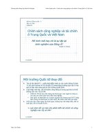 Tài liệu Chính sách công nghiệp và tài chính ở Trung Quốc và Việt Nam pdf