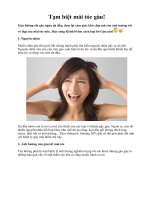 Tài liệu Tạm biệt mái tóc gàu! doc