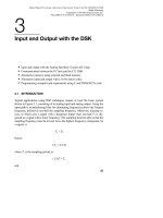 Tài liệu DSP phòng thí nghiệm thử nghiệm bằng cách sử dụng C và DSK TMS320C31 (P3) ppt