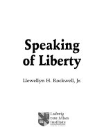 Tài liệu Speaking of Liberty docx
