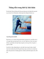 Tài liệu Thăng tiến trong thời kỳ khó khăn ppt