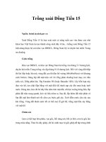 Tài liệu Trồng xoài Đồng Tiến 15 pdf