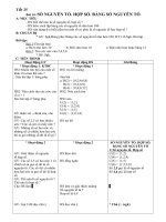 Tài liệu Toán lớp 6_ Tiết 25 docx