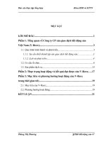 Thực trạng hoạt động và kết quả đạt được của v reex 