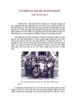 Tài liệu Con người của “một nền văn hoá tương lai” pptx