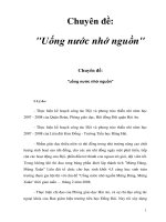 Tài liệu Chuyên đề - Uống nước nhớ nguồn doc