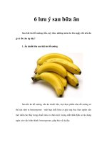 Tài liệu 6 lưu ý sau bữa ăn ppt