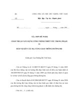 Tài liệu ĐƠN ĐỀ NGHỊ CHẤP THUẬN XÂY DỰNG CÔNG TRÌNH THIẾT YẾU TRONG PHẠM VI BẢO VỆ KẾT CẤU HẠ TẦNG GIAO THÔNG ĐƯỜNG BỘ ppt