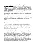 Tài liệu Một số phương thức kêt nối Internet phổ biến docx