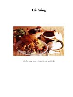 Tài liệu Lẩu Sống pdf