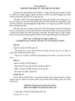 Tài liệu TÀI KHOẢN 441 - NGUỒN VỐN ĐẦU TƯ XÂY DỰNG CƠ BẢN pdf