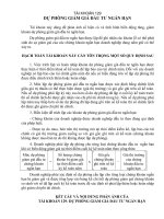 Tài liệu TÀI KHOẢN 129 - DỰ PHÒNG GIẢM GIÁ ĐẦU TƯ NGẮN HẠN pptx