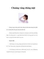 Tài liệu Choáng váng chóng mặt docx
