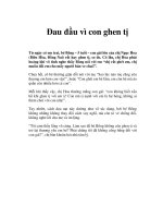 Tài liệu Đau đầu vì con ghen tị pdf