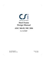 Tài liệu Steel Frame Design Manual doc