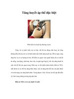 Tài liệu Tăng huyết áp thể đặc biệt ppt