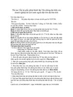 Tài liệu Thủ tục Cấp lại giấy phép docx