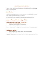 Tài liệu Adverb Clauses to Show ppt