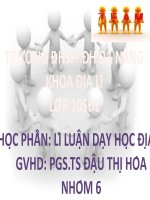 lý luận dạy học
