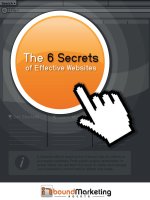 6 secrets of effective websites 