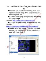 Tài liệu CHƯƠNG VII: HƯỚNG DẪN SỬ DỤNG TÍNH NĂNG 3D doc