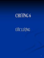 Tài liệu Ước lượng_chương 6 docx