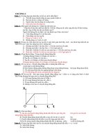 Tài liệu Trắc nghiệm lớp 10 lý SGK cơ bản pdf