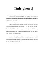 Tài liệu Tính ghen tị docx