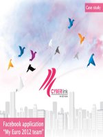 Case study facebook application “My Euro 2012 team”