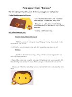 Tài liệu Ngủ ngon với gối 