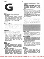 Tài liệu CAMBRIGDE INTERNATIONAL DICTIONARY OF IDIOMS_ CHƯƠNG 2.3 pdf