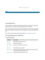 Tài liệu Phím Tắt Acrobat Reader pptx