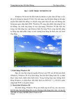 Tài liệu Giới thiệu Windows XP docx