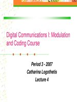 Tài liệu Modulation and coding course- lecture 4 pdf