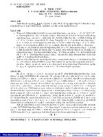 Tài liệu Đề thi môn tiền tệ ngân hàng khóa 6 doc