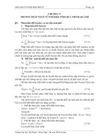 Tài liệu Phương pháp toán tử Fourier tính quá trình quá độ docx