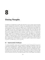 Tài liệu Chapter 8_Project management process improvement doc