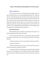 Tài liệu Nâng cao chất lượng tôm thương phẩm trước khi thu hoạch docx